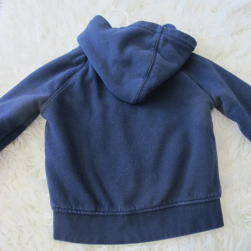 GAP Boy's Hoodie Zip Up Jacket Size XS GUC - Picture 4 of 4